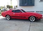 1973 mustang fastback mach1 red black 001